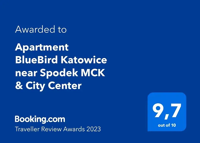 Apartment Bluebird Katowice Near Spodek Mck & City Center